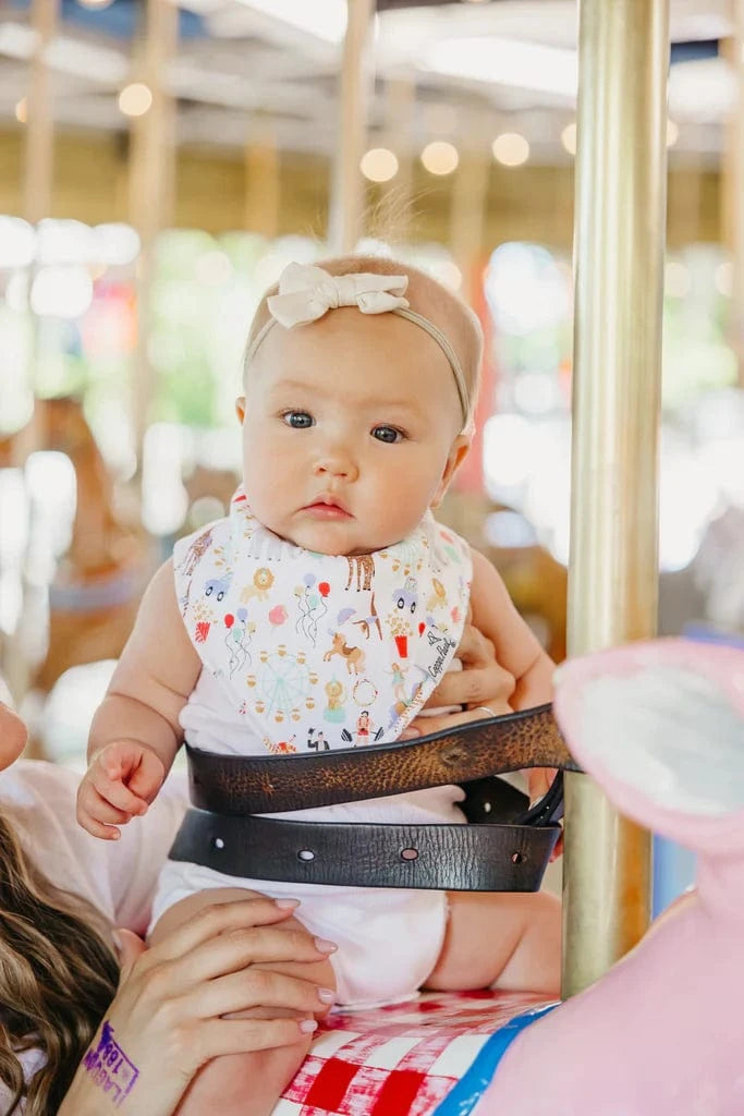 Bailey Baby Bandana Bibs Copper Pearl Lil Tulips