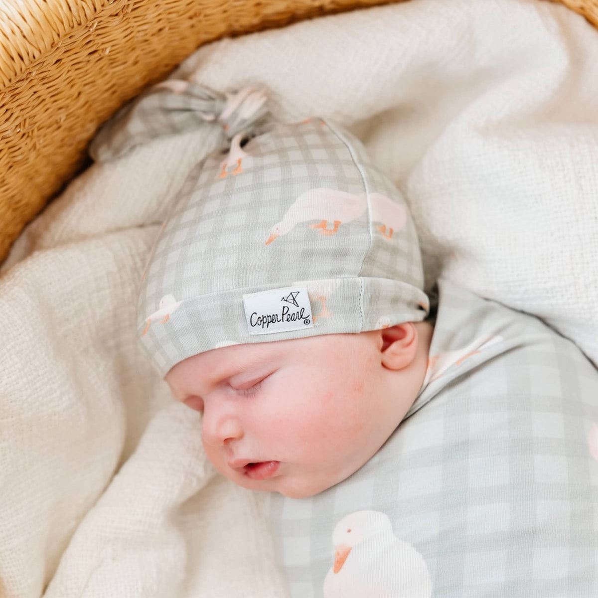 Baker Top Knot Hat Copper Pearl Lil Tulips