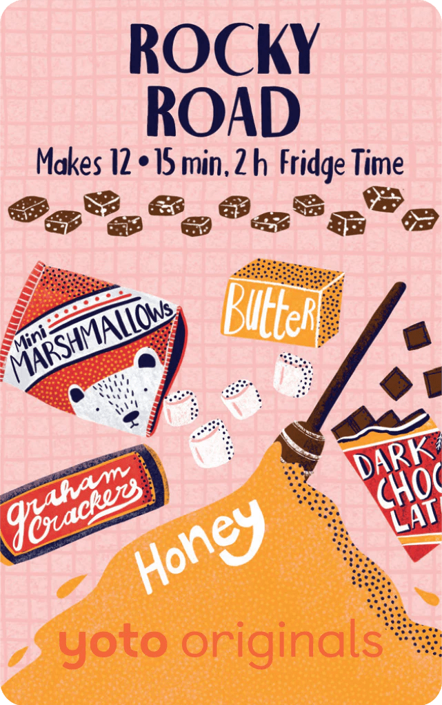 Baking with Yoto - 5 Audiobook Cards Yoto Lil Tulips