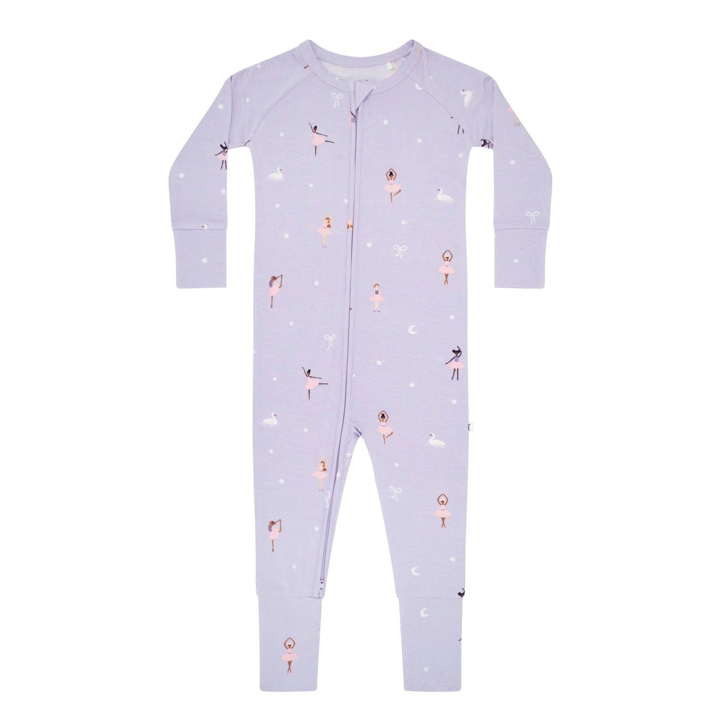 Ballerinas Zip Romper Brave Little Ones Lil Tulips