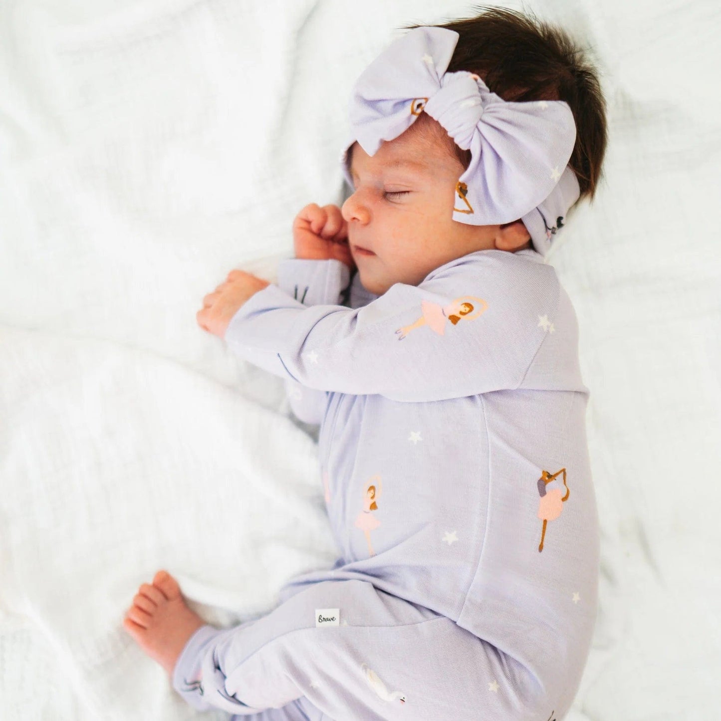 Ballerinas Zip Romper Brave Little Ones Lil Tulips