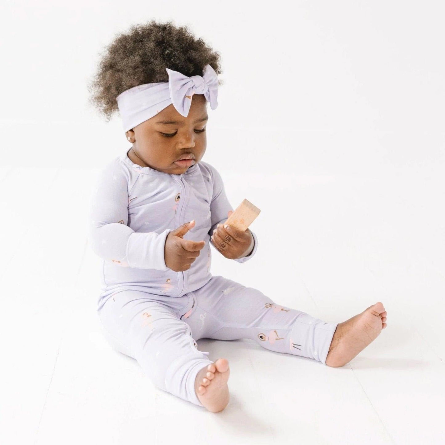 Ballerinas Zip Romper Brave Little Ones Lil Tulips