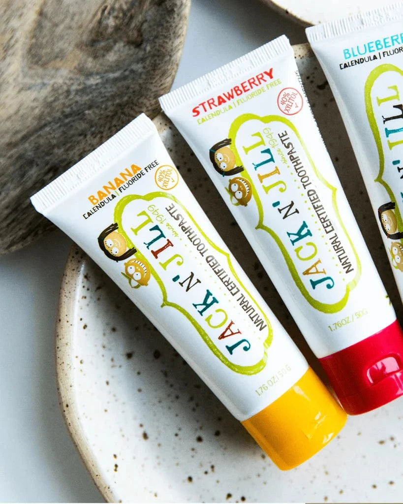 Banana Natural Toothpaste Jack n' Jill Lil Tulips