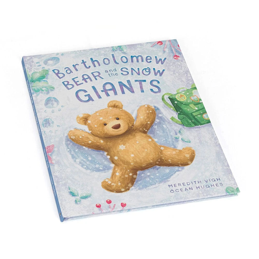 Bartholomew Bear and the Snow Giants Book Jellycat Lil Tulips