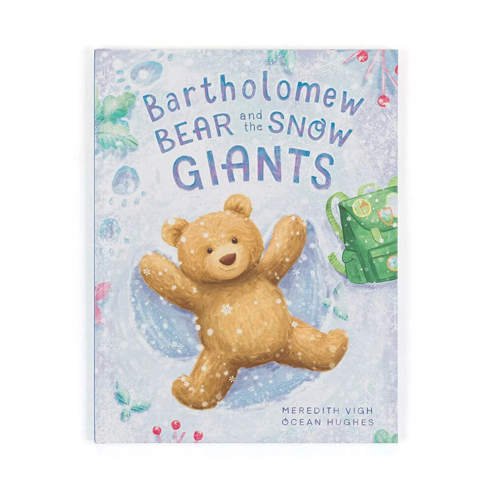 Bartholomew Bear and the Snow Giants Book Jellycat Lil Tulips