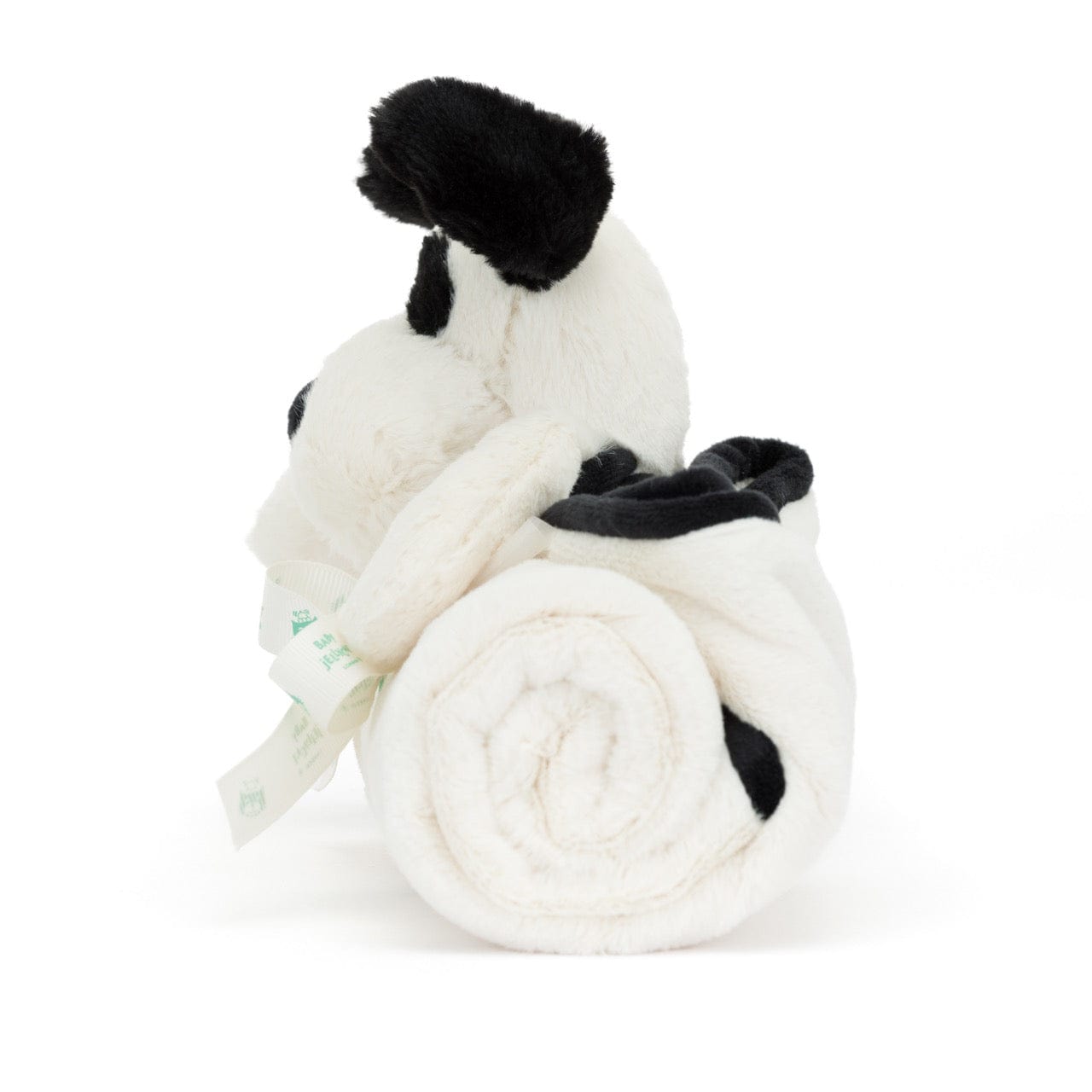 Bashful Black & Cream Puppy Blankie JellyCat JellyCat Lil Tulips