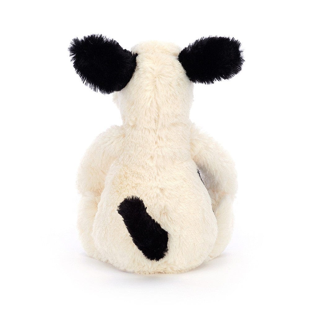 Bashful Black & Cream Puppy Little (Small) Jellycat Lil Tulips