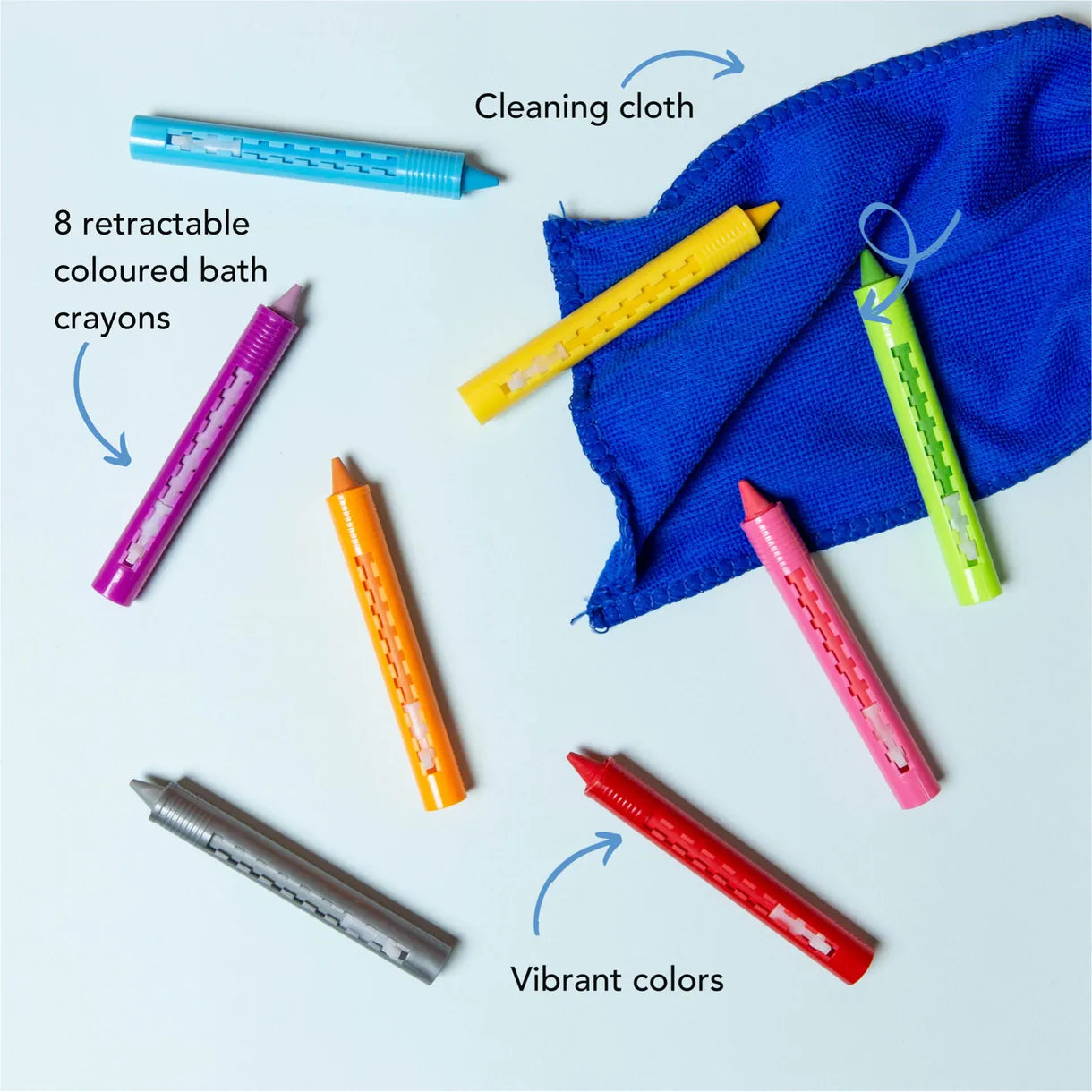 Bath Crayons Tiger Tribe Lil Tulips