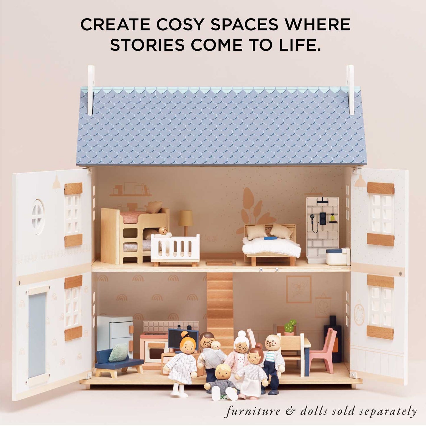 Bay Tree Wooden Dolls House Le Toy Van Lil Tulips