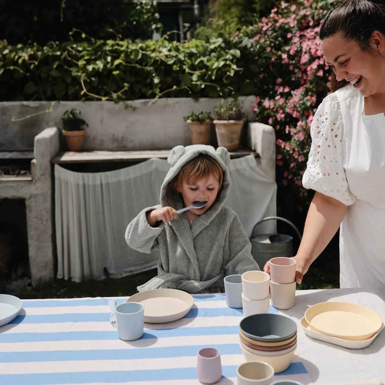 Bear Robe - Moss Mushie Lil Tulips