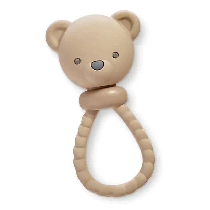 Bear Sweetie Rattle Itzy Ritzy Pacifiers & Teethers Lil Tulips