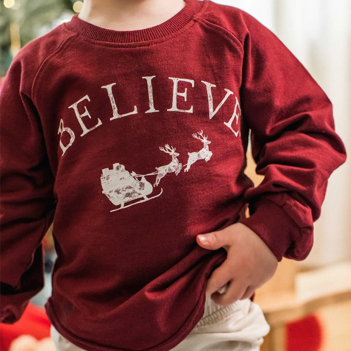 Believe Sweatshirt Burt's Bees Baby Lil Tulips