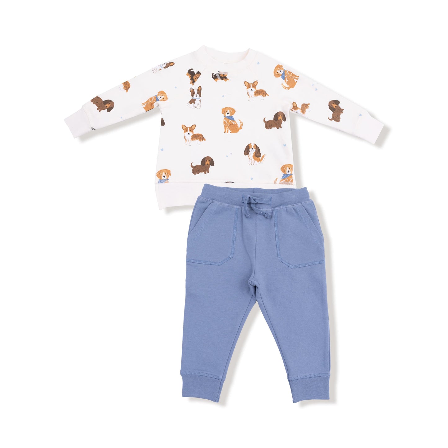 Best Friend Dogs French Terry Set Angel Dear Lil Tulips