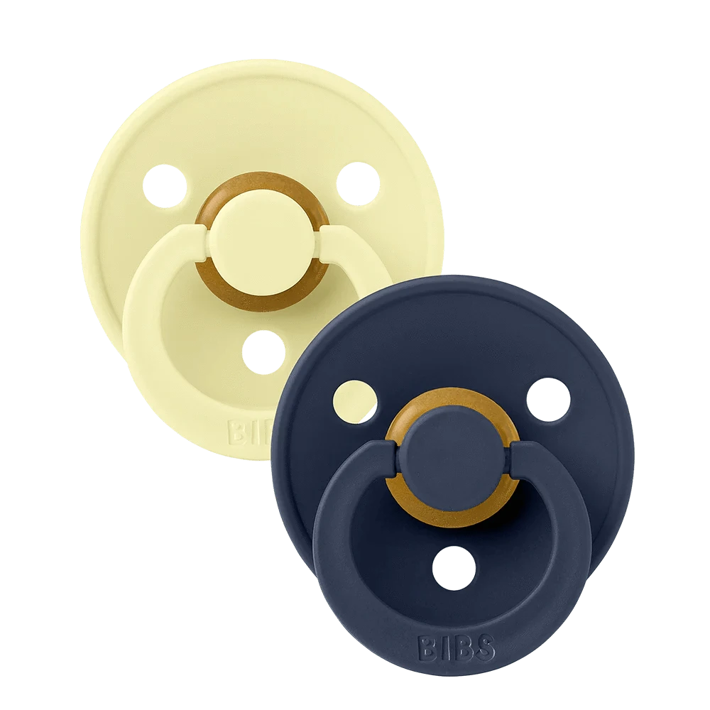 BIBS Colour 2 Pack - Luna/Deep space Bibs Pacifier Lil Tulips