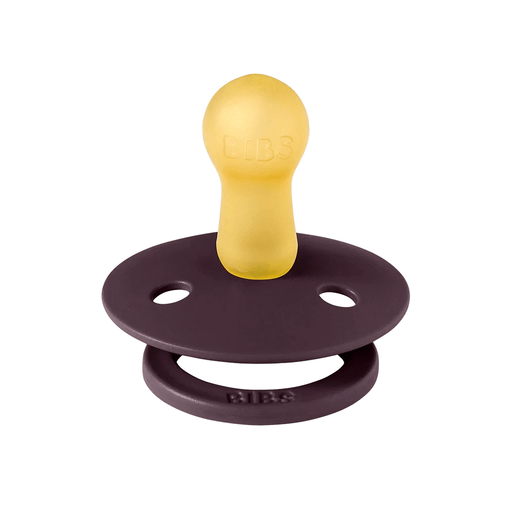 BIBS Colour 2 Pack - Petal/Plum Bibs Pacifier Lil Tulips