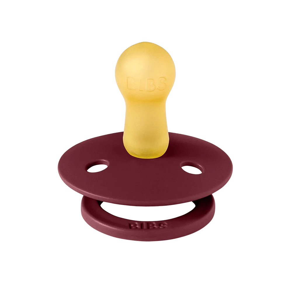 BiBS Pacifier 2 Pack - Dusty Pink/Elderberry Bibs Pacifier Lil Tulips