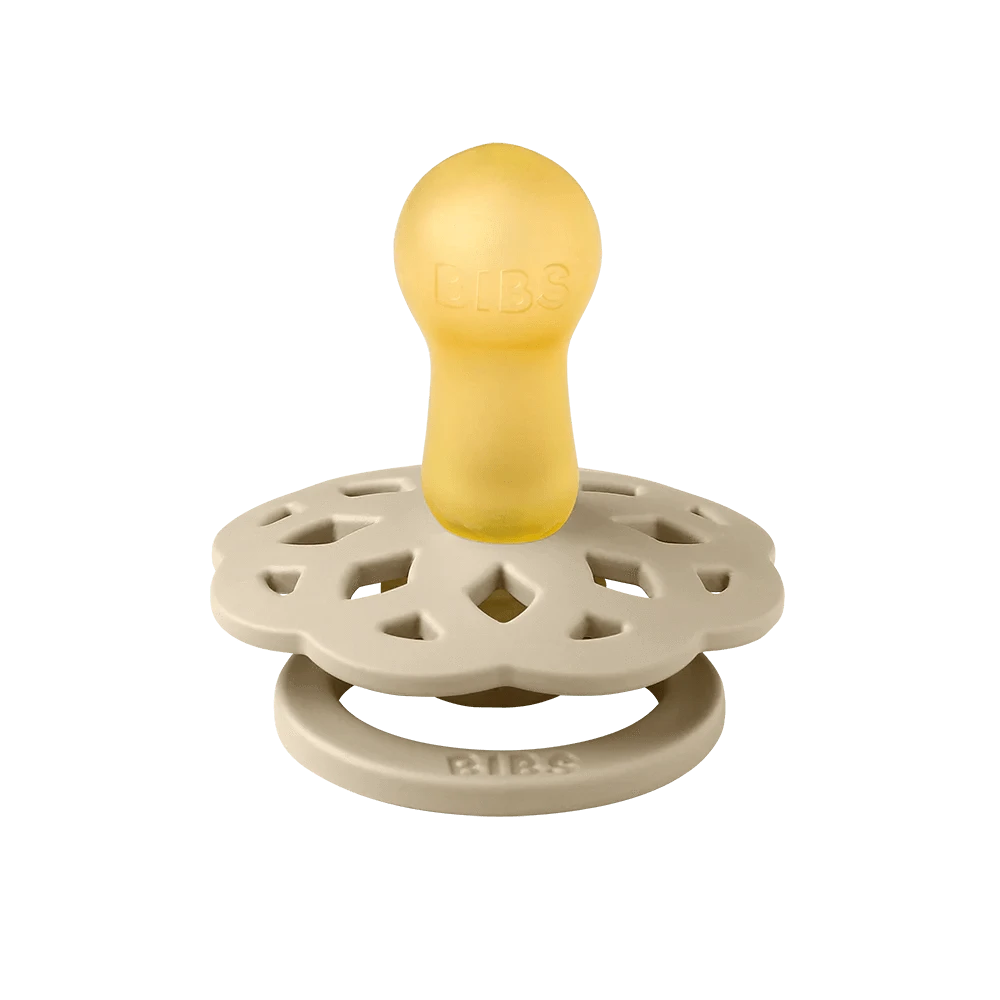 BiBS Pacifier Boheme 2 PACK - Vanilla/Pine Bibs Pacifier Lil Tulips
