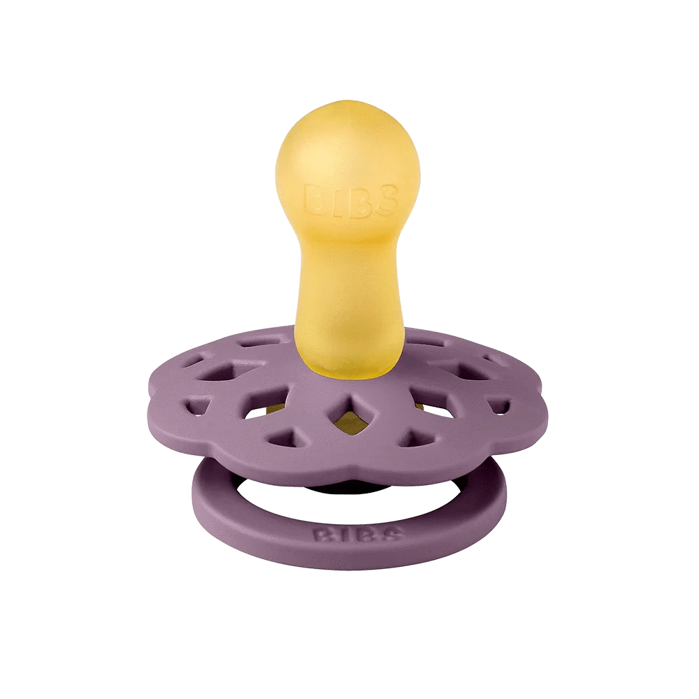 BiBS Pacifier Boheme 2 PACK - Violet Sky/Mauve Bibs Pacifier Lil Tulips