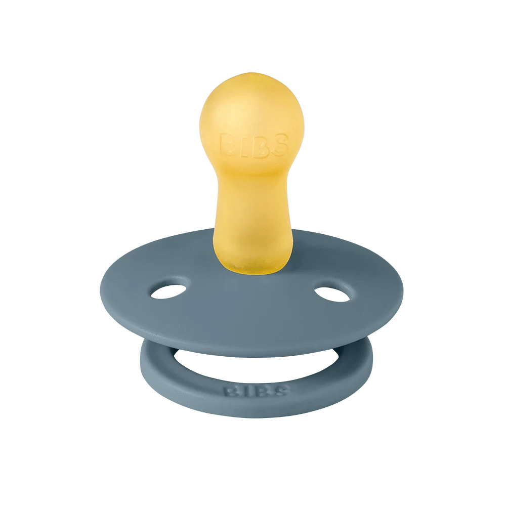 BiBS Pacifier Studio Colour 2 Pack Block - Nordic Mint Petrol Mix Bibs Pacifier Lil Tulips