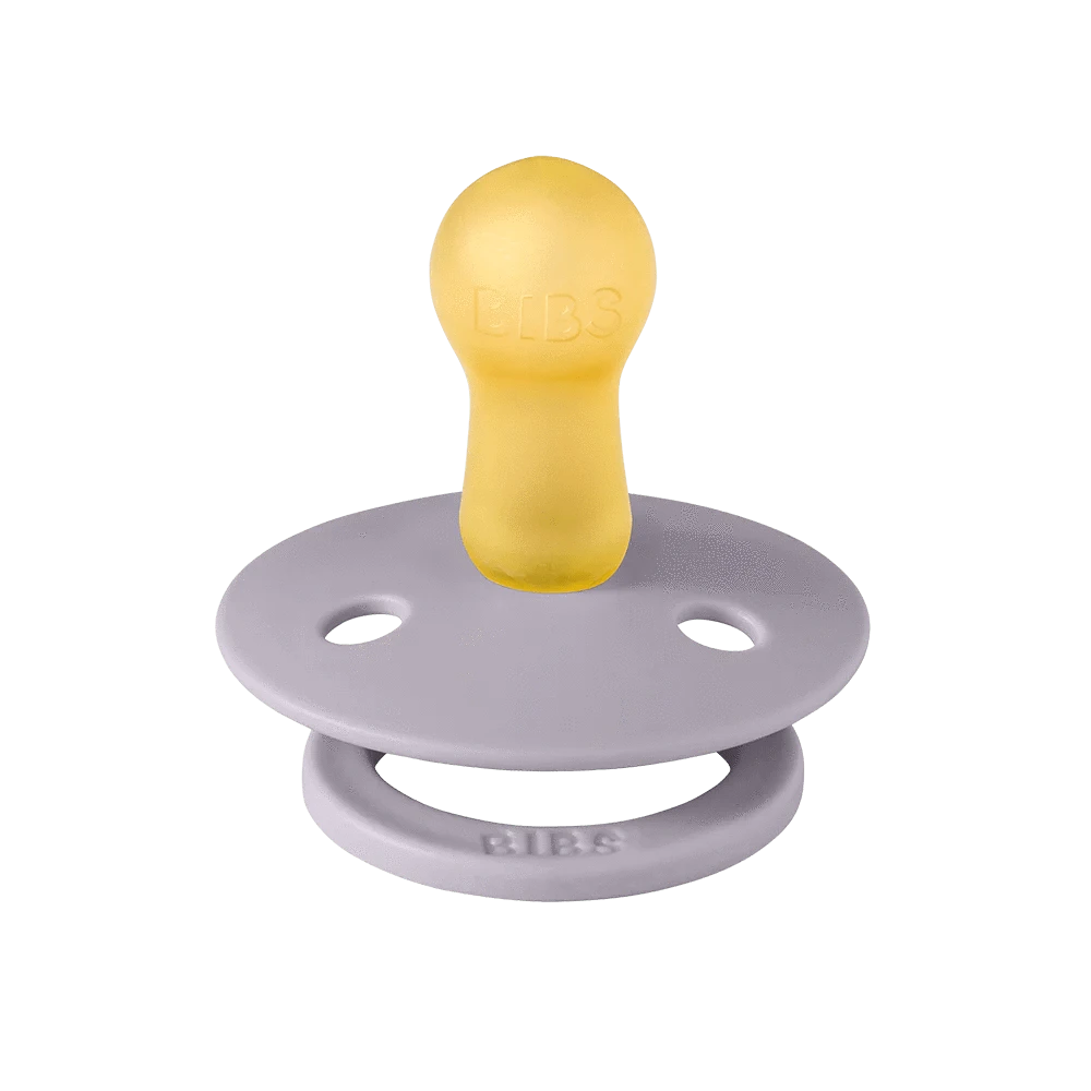 BiBS Pacifier Studio Colour 2 Pack Jasmine - Fossil Grey Mix Bibs Pacifier Lil Tulips