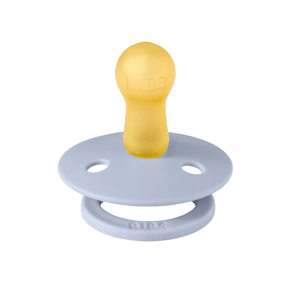 BiBS Pacifier Studio Colour 2 Pack Morning Bloom - Dusty Blue Mix Bibs Pacifier Lil Tulips