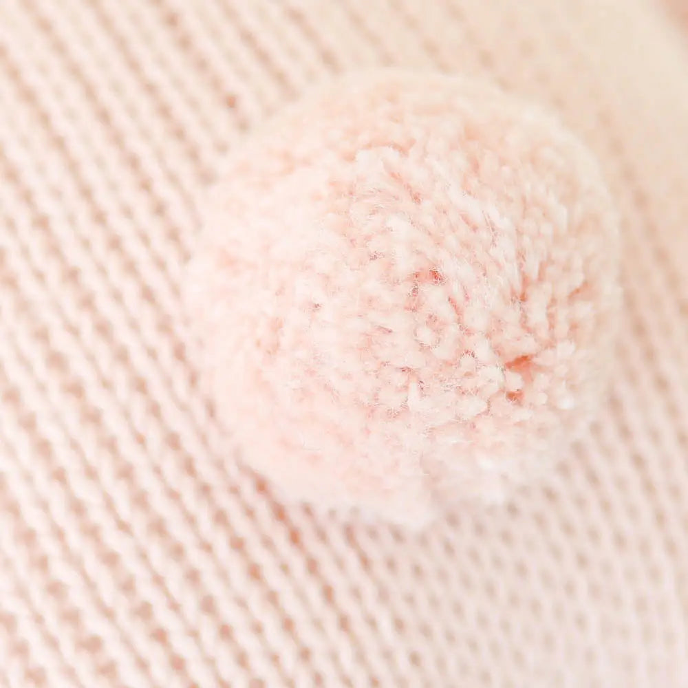 Big Baby Bunny Rose Hand Knit cuddle+kind Lil Tulips