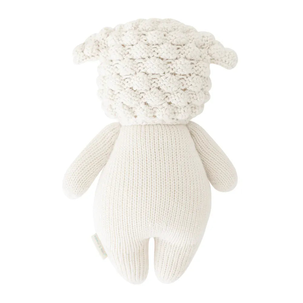 Big Baby Lamb Hand Knit cuddle+kind Lil Tulips