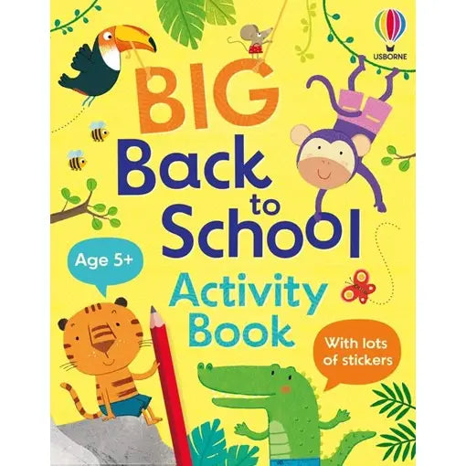 Big Back To School Activity Book Harper Collins Childrens Lil Tulips