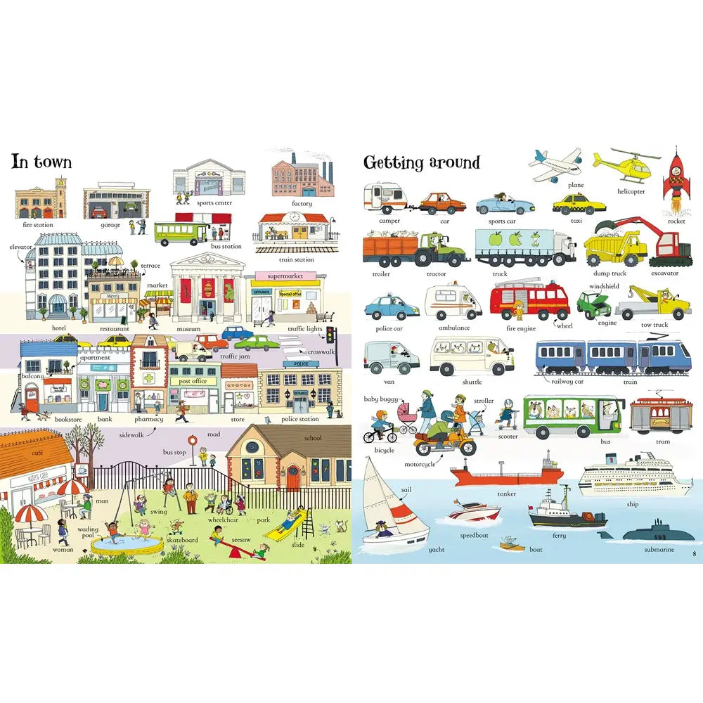 Big Book of Words Harper Collins Childrens Lil Tulips