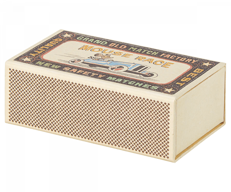 Big Brother Mouse in Matchbox (Pajamas) Maileg Lil Tulips