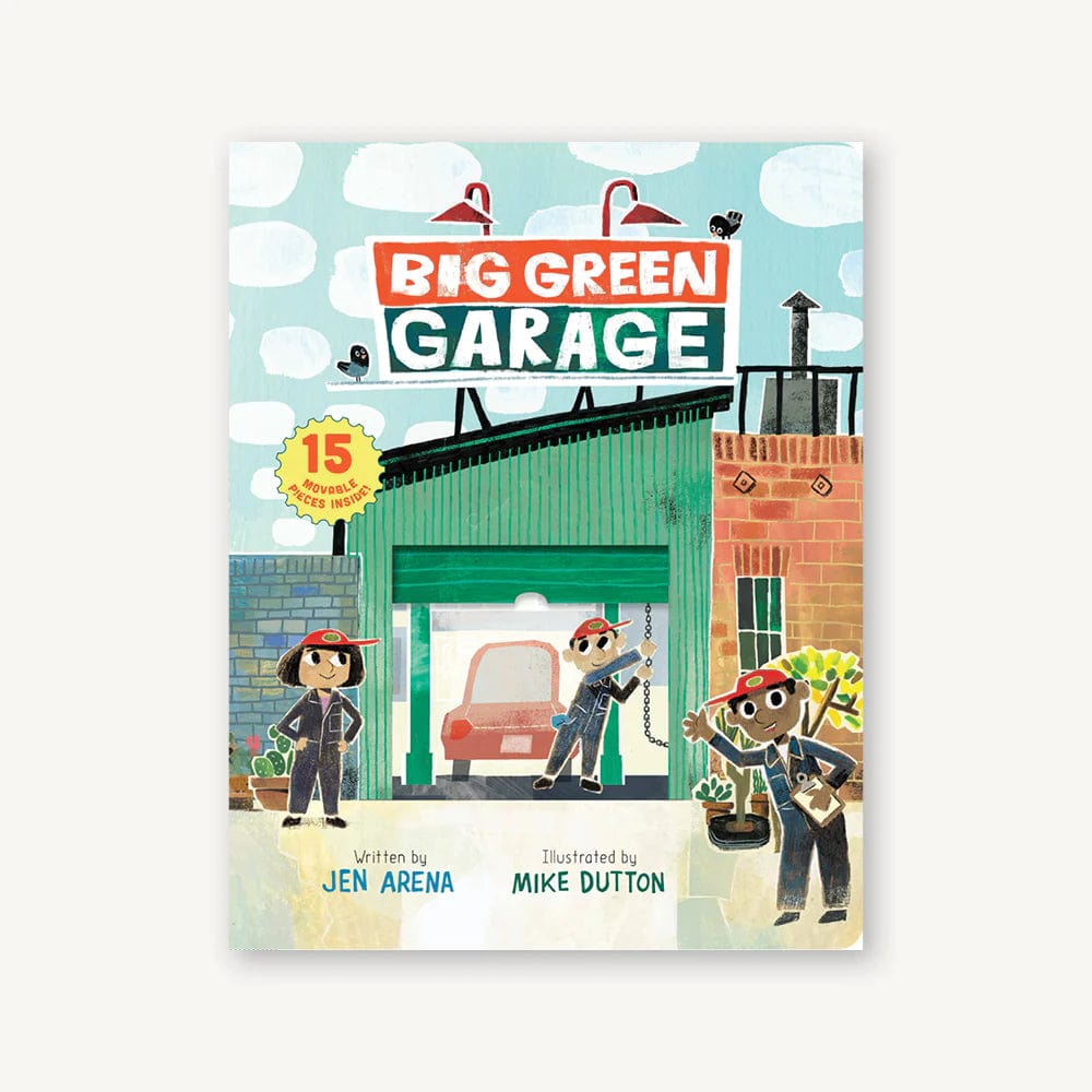 Big Green Garage Chronicle Books cpuzzle Lil Tulips