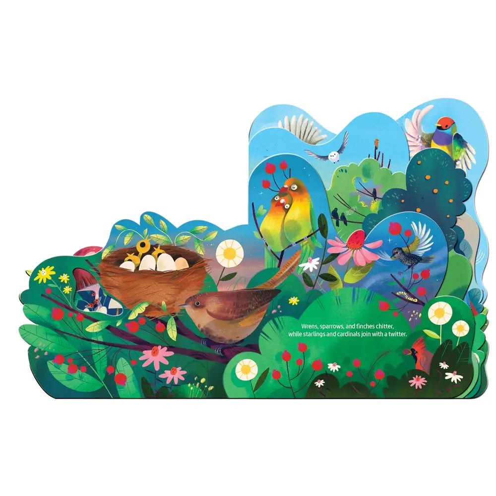 Birdsong Board Book Gibbs-Smith Lil Tulips