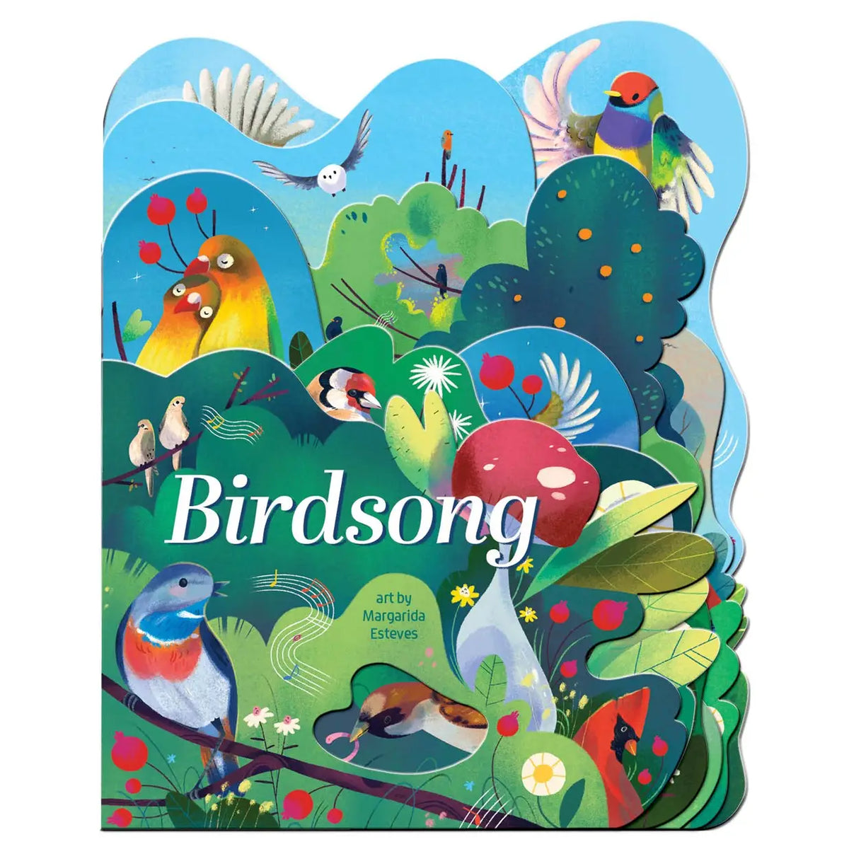 Birdsong Board Book Gibbs-Smith Lil Tulips