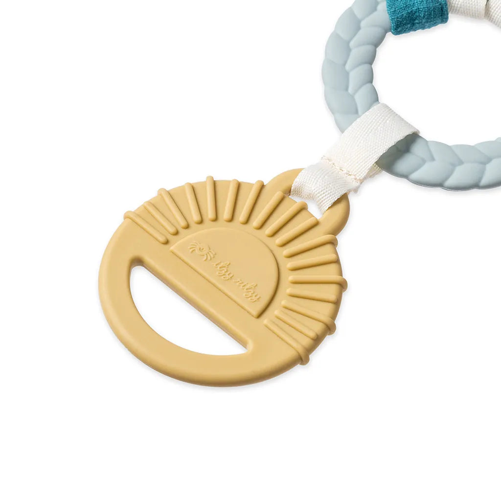 Bitzy Busy Ring™ Teething Activity Toy - Farm Itzy Ritzy Lil Tulips