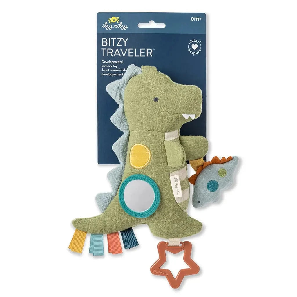Bitzy Traveler™-Dino Itzy Ritzy Pacifiers & Teethers Lil Tulips