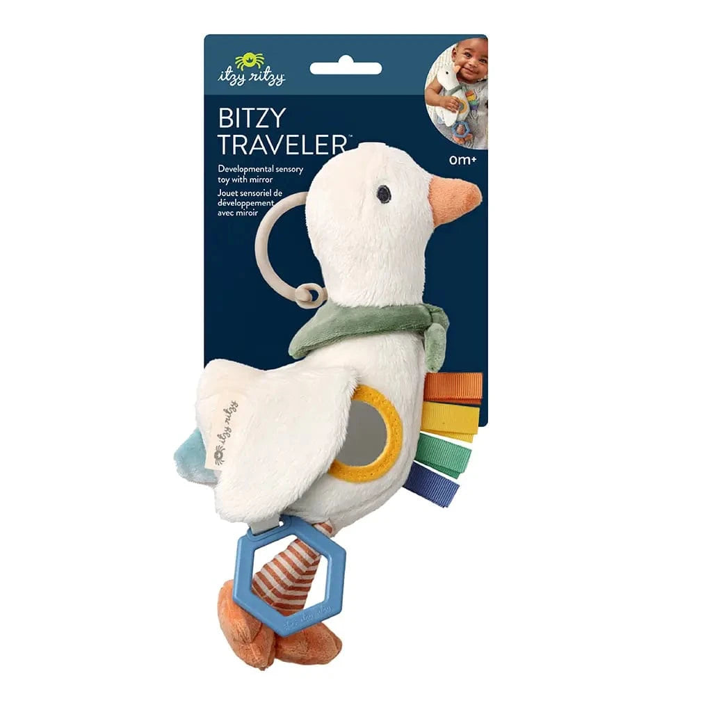 Bitzy Traveler™- Goose Itzy Ritzy Pacifiers & Teethers Lil Tulips