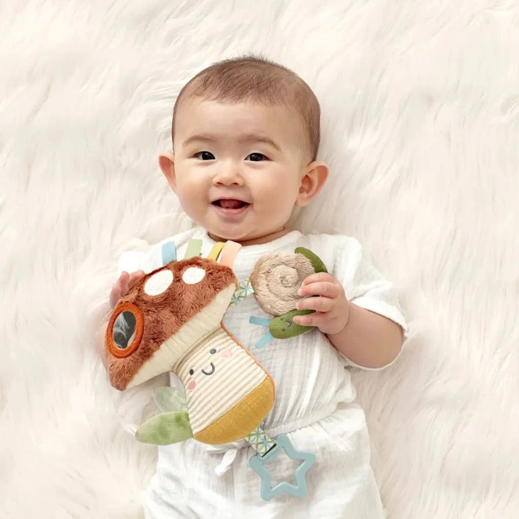 Bitzy Traveler™- Mushroom Itzy Ritzy Pacifiers & Teethers Lil Tulips