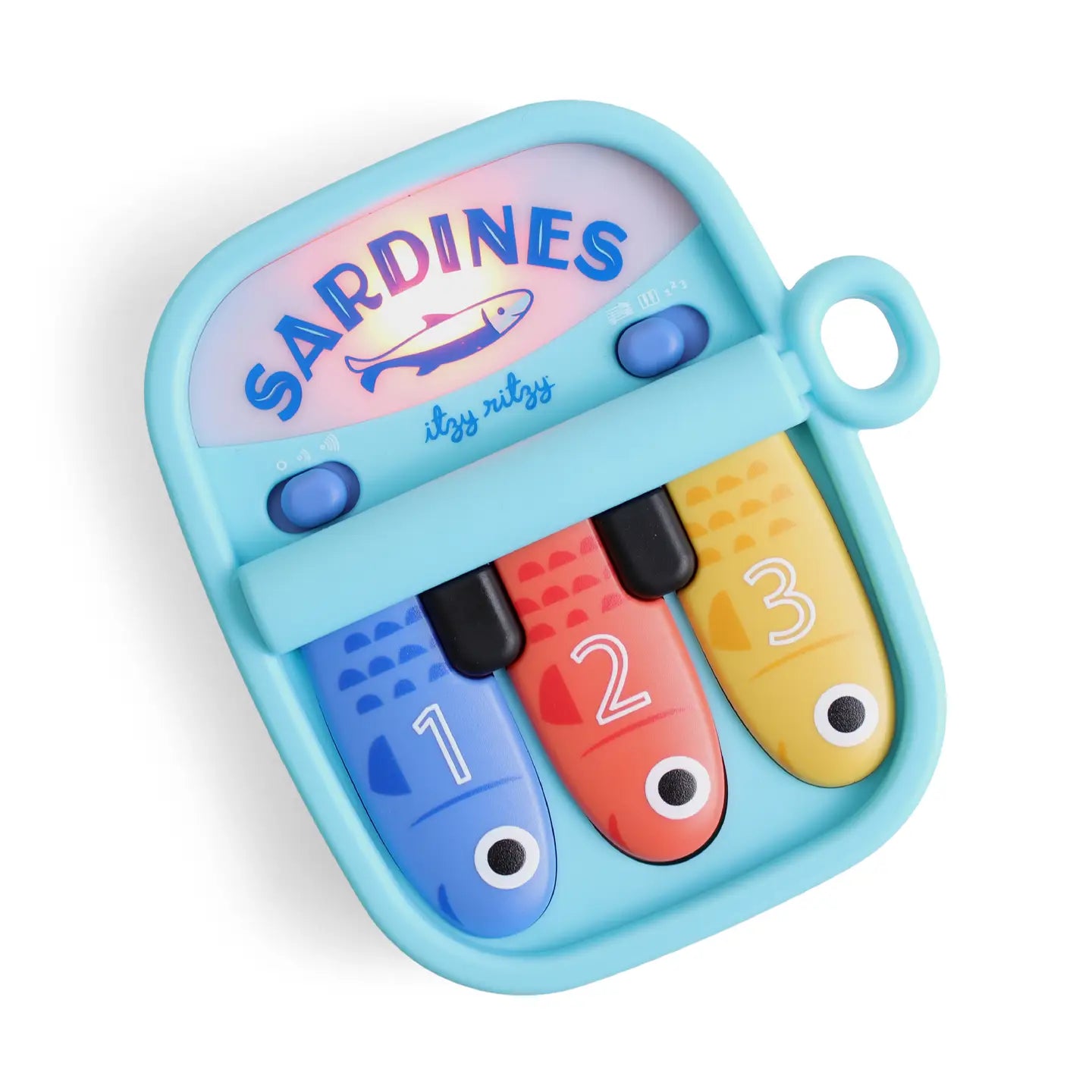 Bitzy Tunes™ Sardines - Light-Up Interactive Piano Toy Itzy Ritzy Lil Tulips