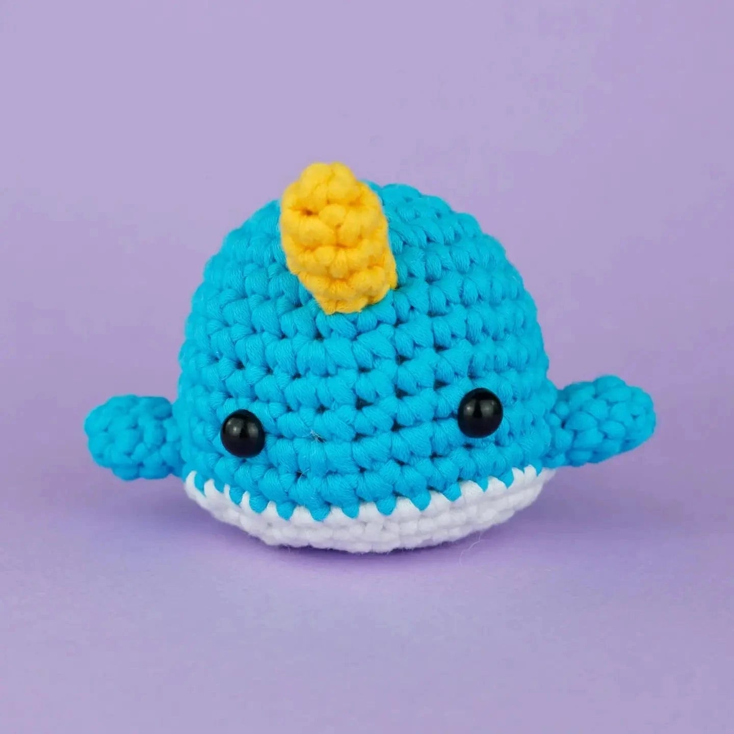 Bjorn the Narwhal Beginner Crochet Kit The Woobles Lil Tulips