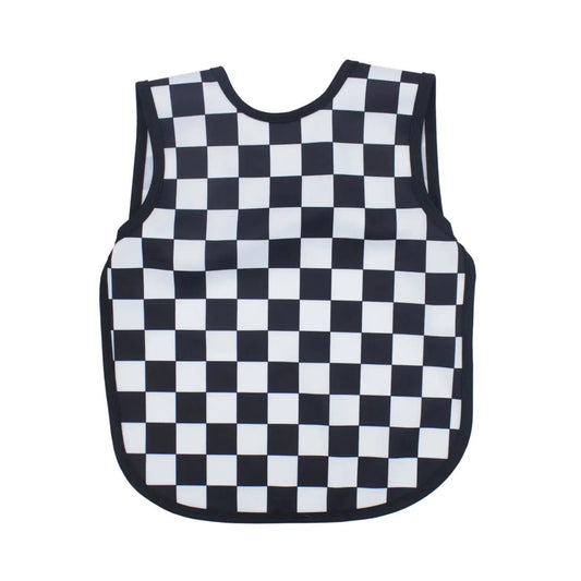 Black Checkerboard Bapron BapronBaby Lil Tulips
