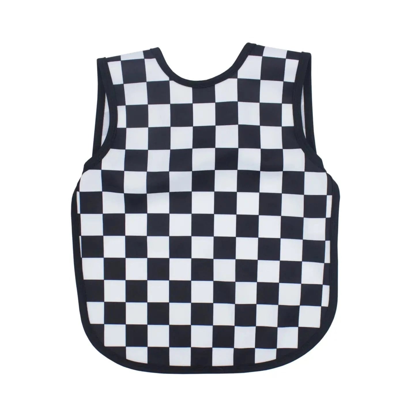 Black Checkerboard Bapron BapronBaby Lil Tulips