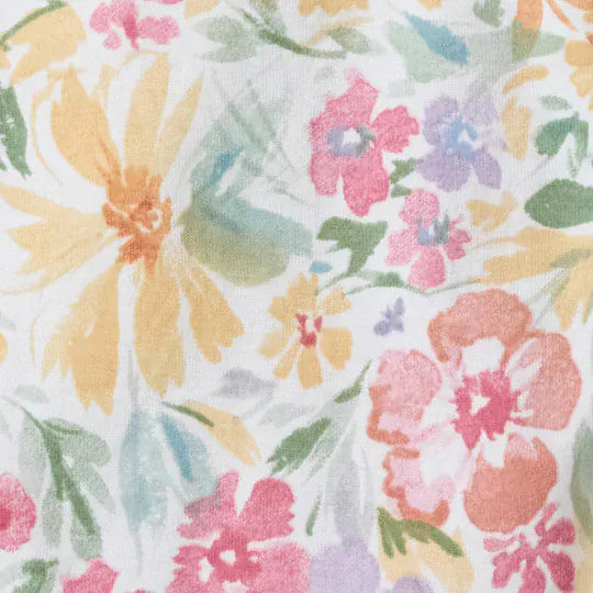 Bloom and Blossom Organic Sleeper Romper Burt's Bees Baby Lil Tulips