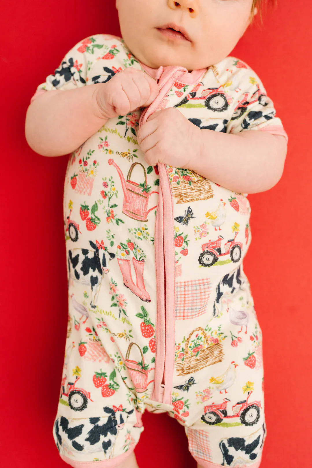 Blooming Homestead Bamboo Short Romper Little One Shop Lil Tulips