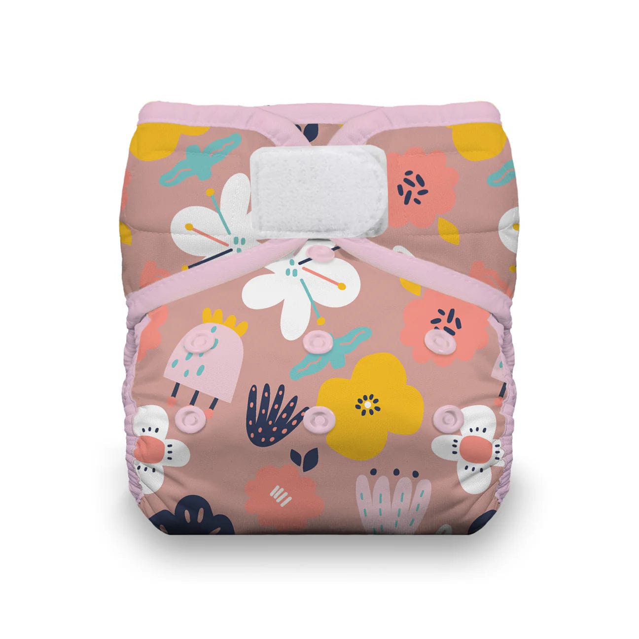 Bloomy Natural One Size Pocket Hook & Loop Diaper Thirsties Lil Tulips