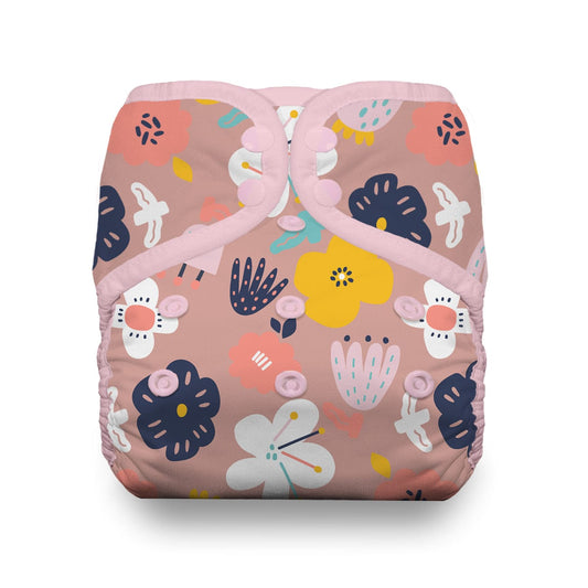 Bloomy Snap One Size Pocket Diaper Thirsties Thirsties, Pocket Lil Tulips