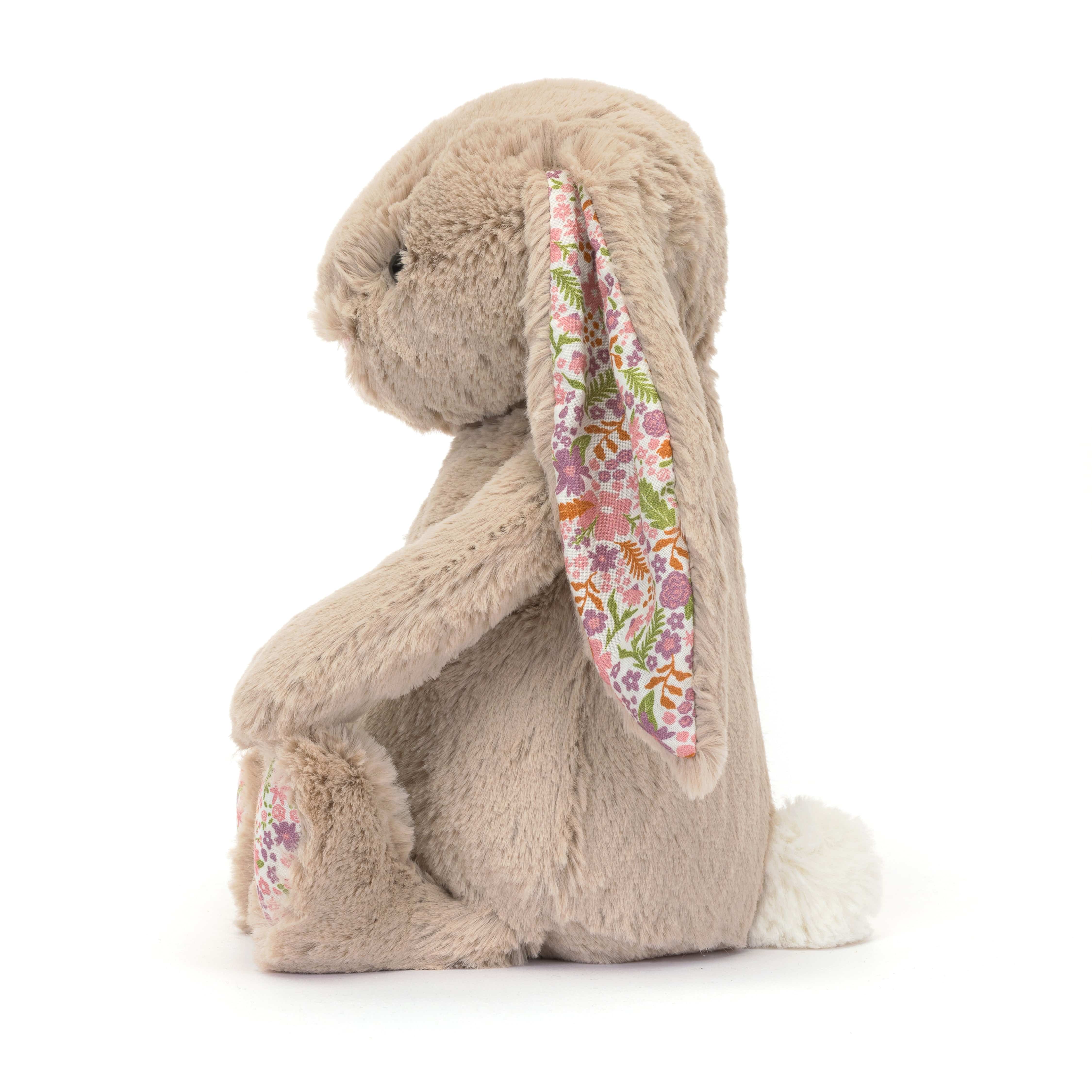 Blossom Beige Bunny 'Petal' Original Jellycat Lil Tulips