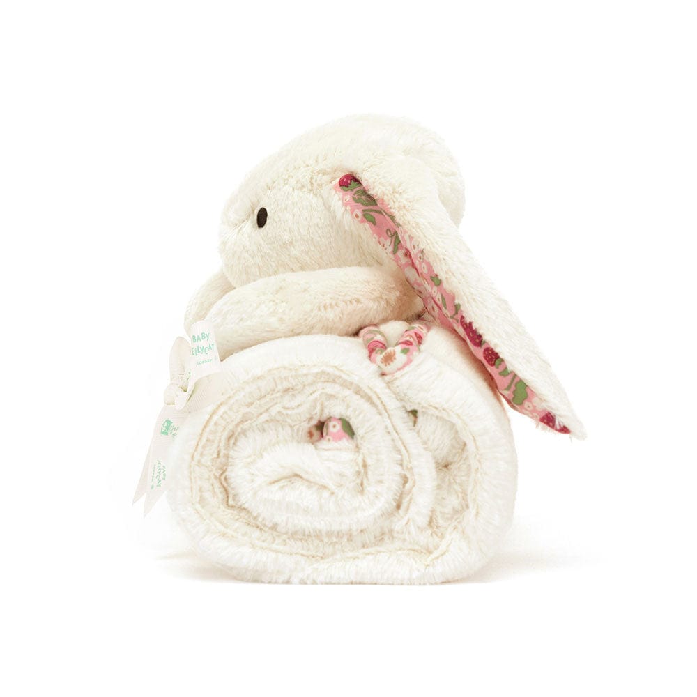 Blossom Cream Bunny 'Berry' Blankie Jellycat JellyCat Lil Tulips
