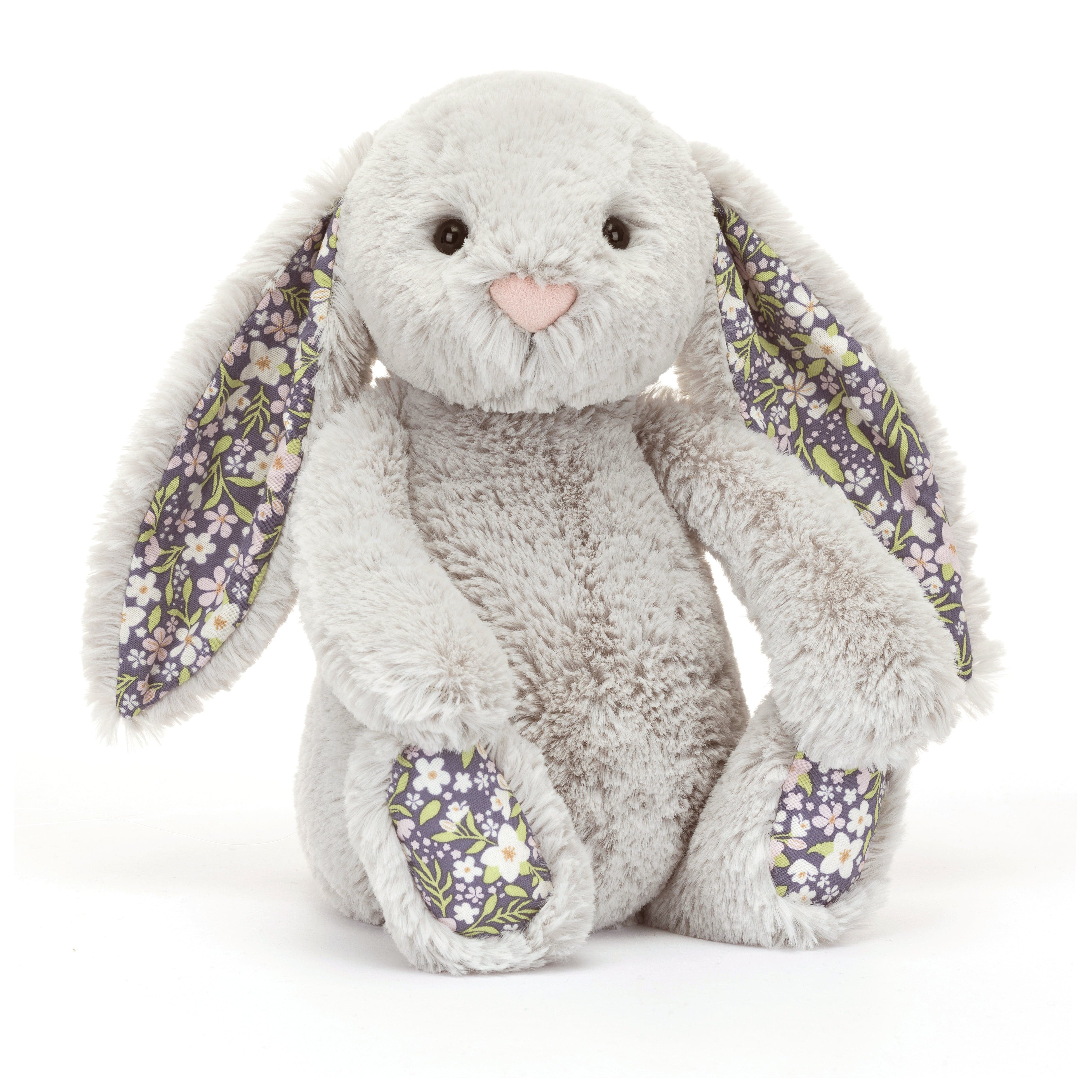 Blossom Silver Bunny 'Bloom' Original Jellycat Lil Tulips