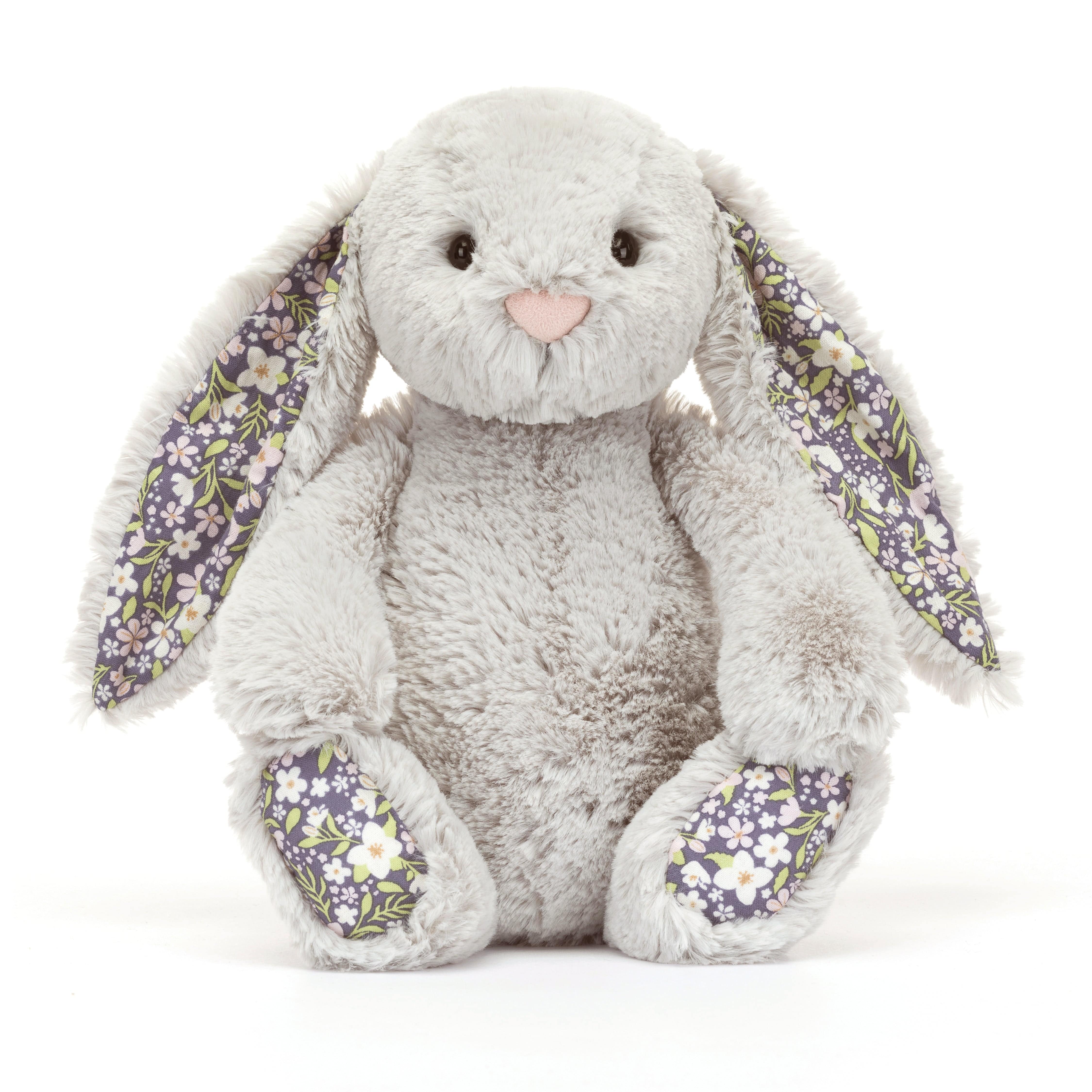 Blossom Silver Bunny 'Bloom' Original Jellycat Lil Tulips