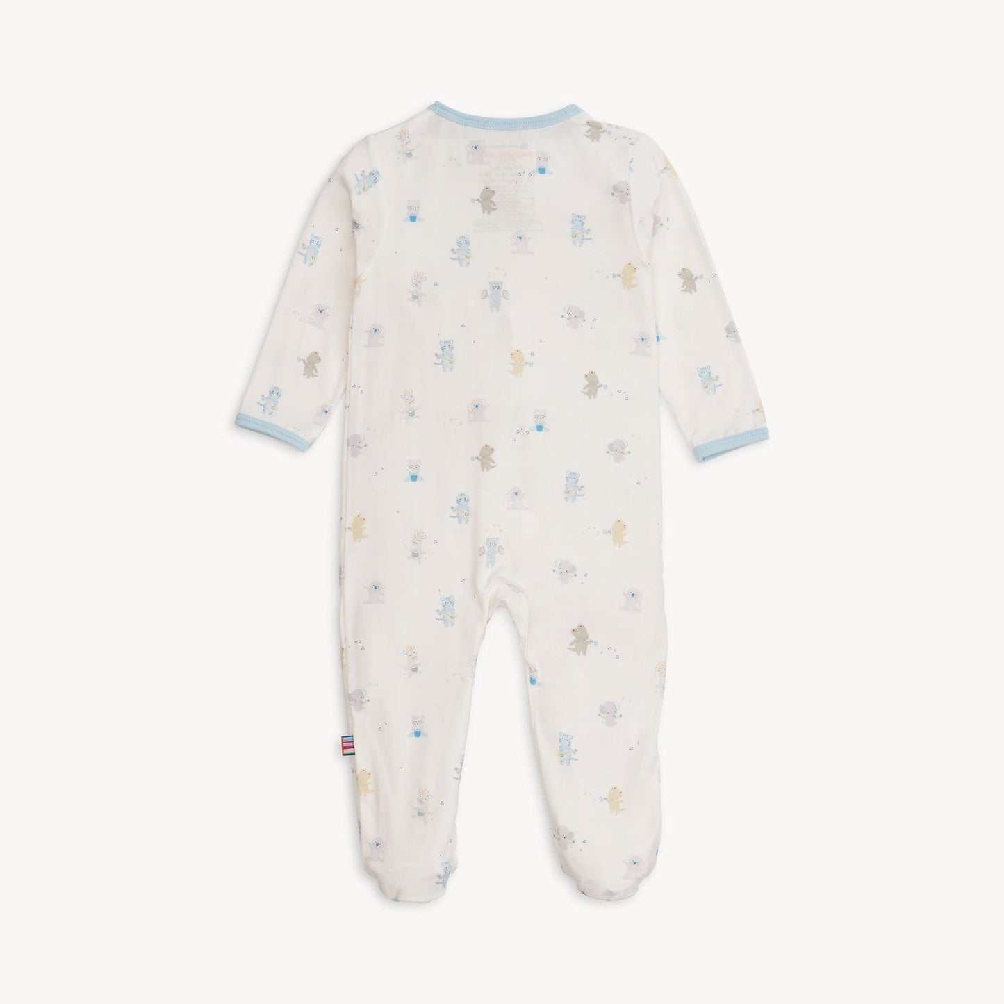 Blue Baby Beats Modal Footie Magnetic Me Lil Tulips